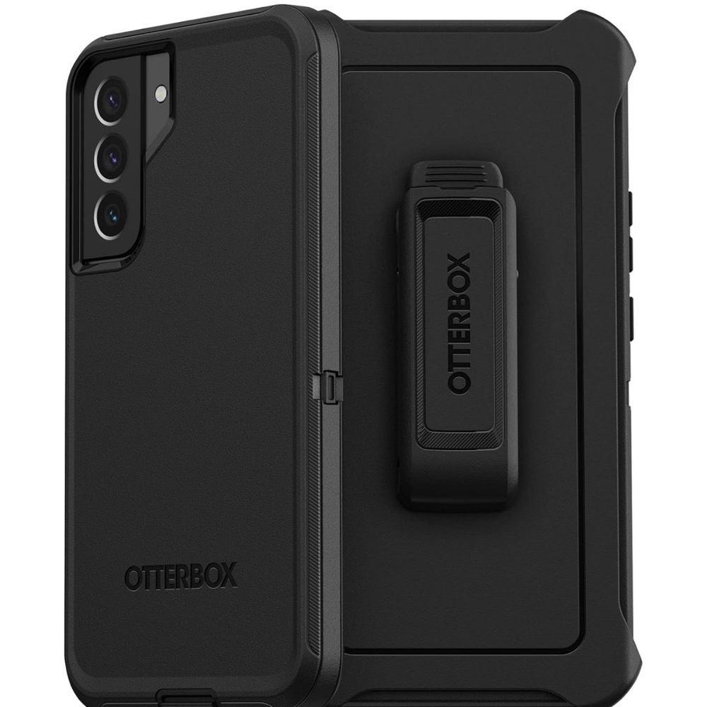 Black Protective Case for Samsung Galaxy S22 Plus +🦾